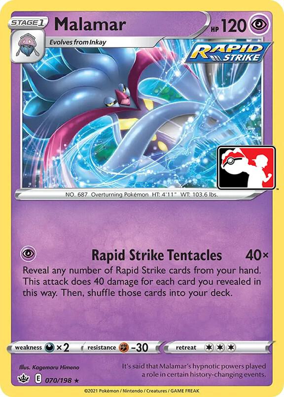 Malamar 070/198 card from Prize Pack Series Cards