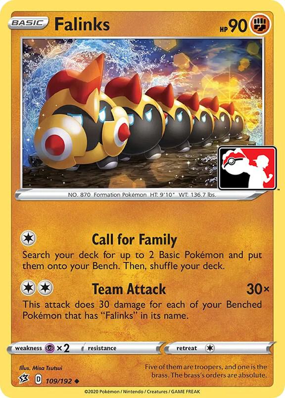 Falinks 109/192 card from Prize Pack Series Cards