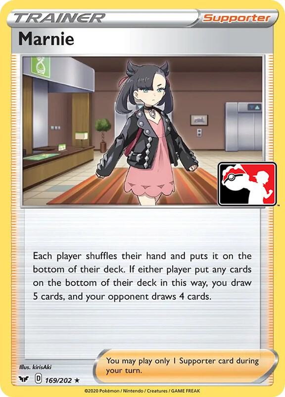 Marnie 169/202 card from Prize Pack Series Cards