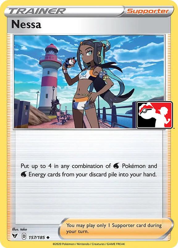 Nessa 157/185 card from Prize Pack Series Cards