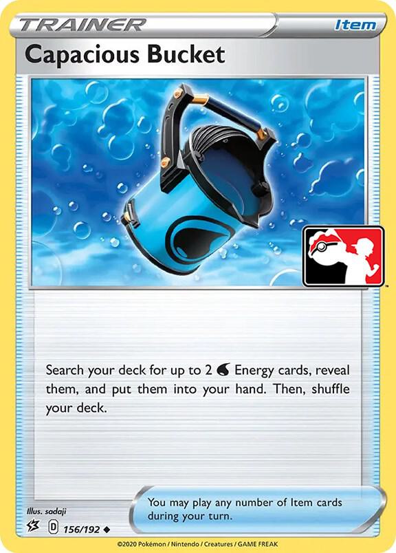 Capacious Bucket 156/192 card from Prize Pack Series Cards