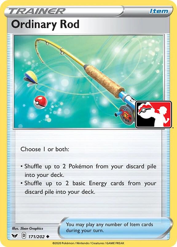 Ordinary Rod 171/202 card from Prize Pack Series Cards