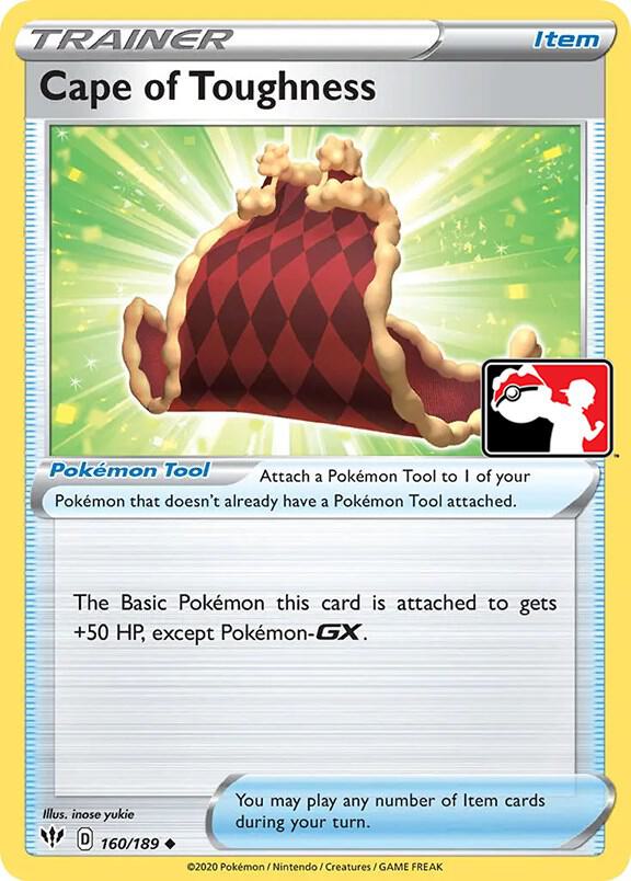 Cape of Toughness 160/189 card from Prize Pack Series Cards