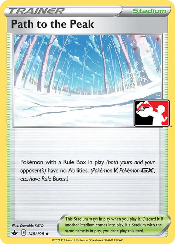 Path to the Peak 148/198 card from Prize Pack Series Cards