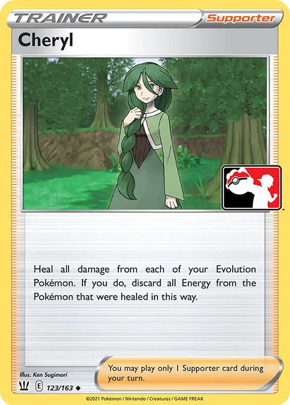 Cheryl 123/163 card from Prize Pack Series Cards