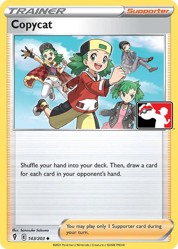 Copycat 143/203 card from Prize Pack Series Cards