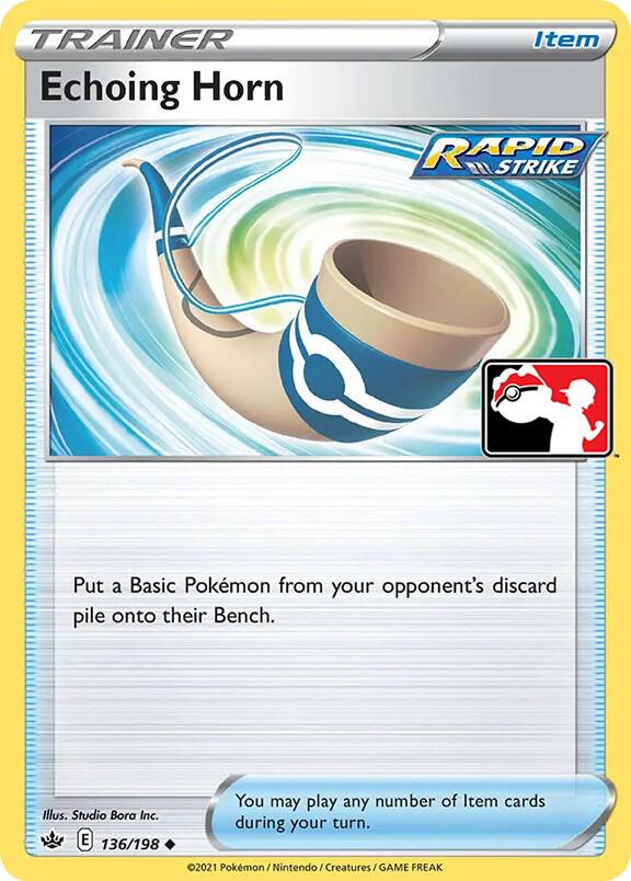 Echoing Horn 136/198 card from Prize Pack Series Cards