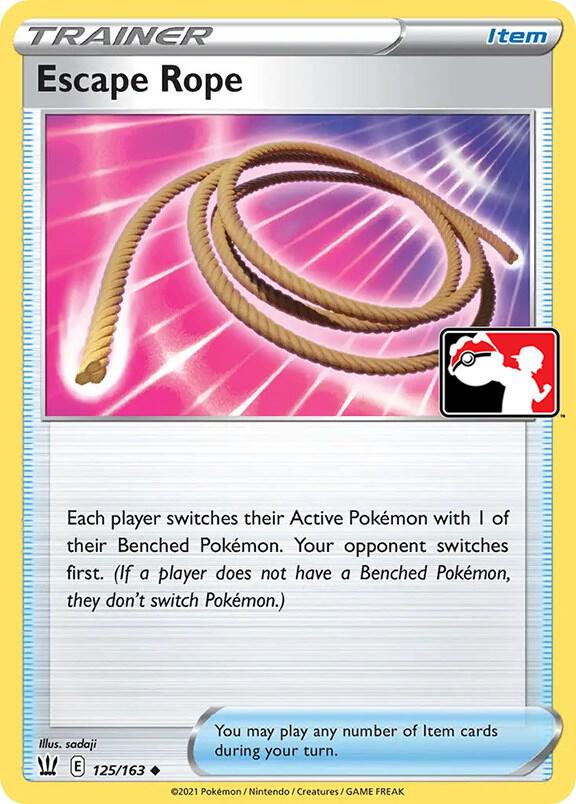 Escape Rope 125/163 card from Prize Pack Series Cards