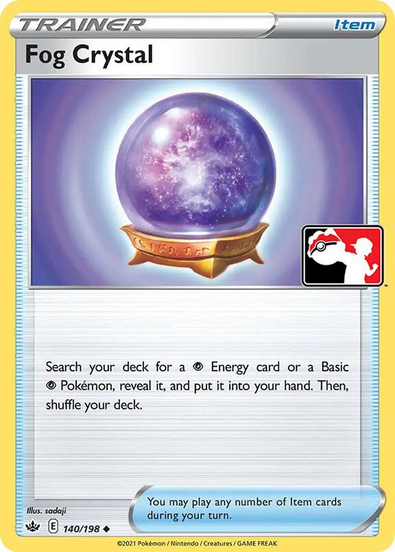Fog Crystal 140/198 card from Prize Pack Series Cards