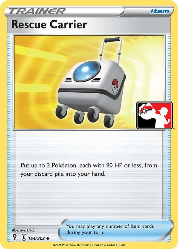 Rescue Carrier 154/203 card from Prize Pack Series Cards