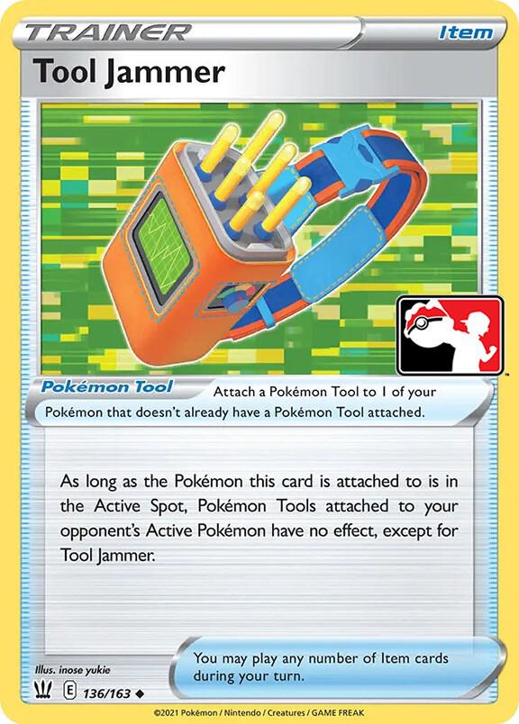 Tool Jammer 136/163 card from Prize Pack Series Cards