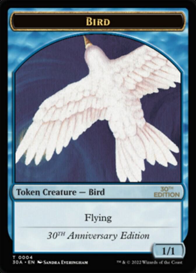 Bird Token 4 card from 30th Anniversary Edition