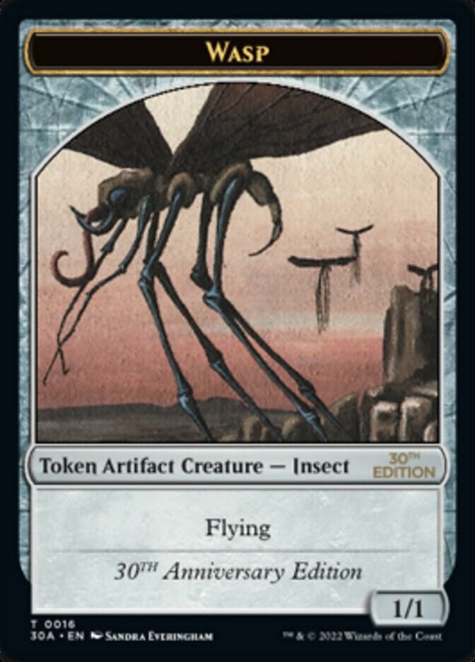 Wasp Token 16 card from 30th Anniversary Edition