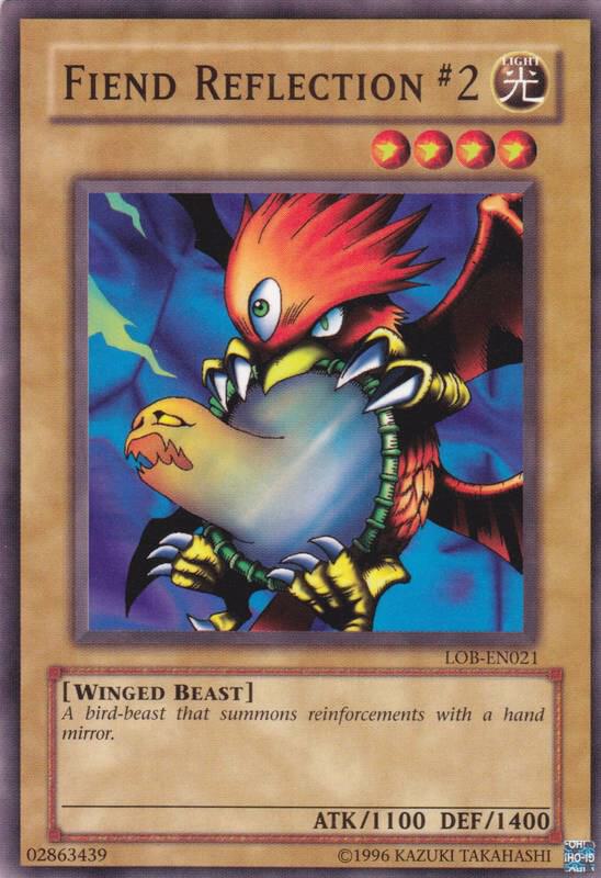Fiend Reflection #2 LOB-EN021 card from Legend of Blue Eyes White Dragon (Worldwide English)