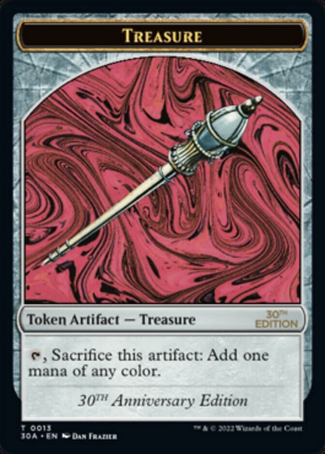 Treasure Token 13 card from 30th Anniversary Edition