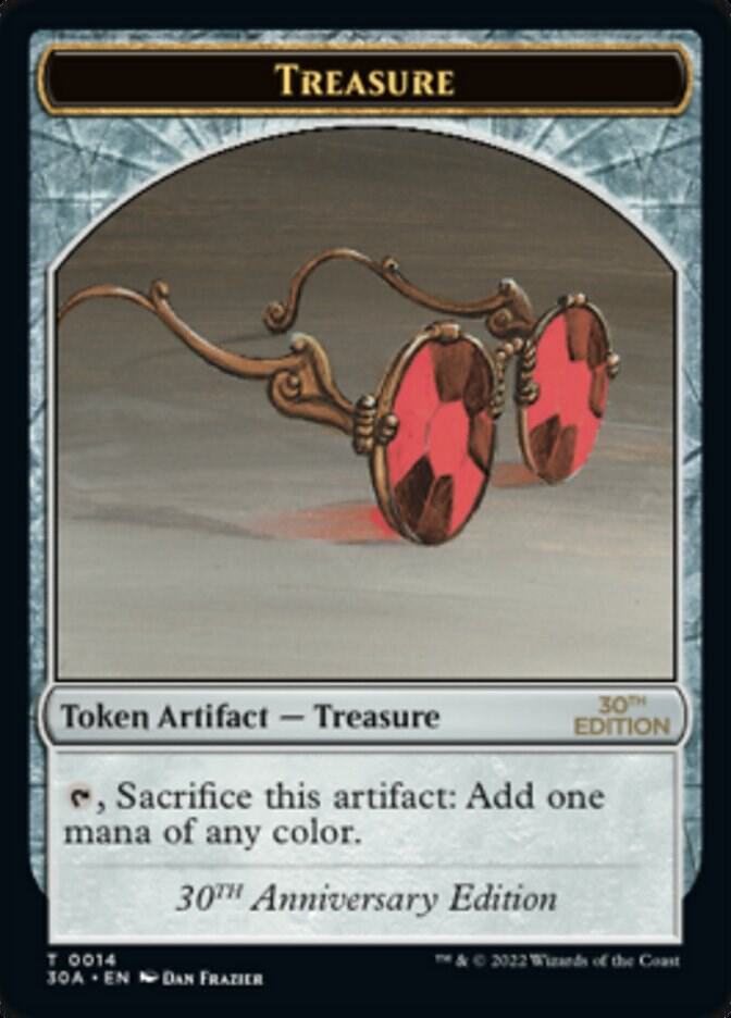 Treasure Token 14 card from 30th Anniversary Edition