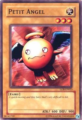 Petit Angel LOB-EN025 card from Legend of Blue Eyes White Dragon (Worldwide English)