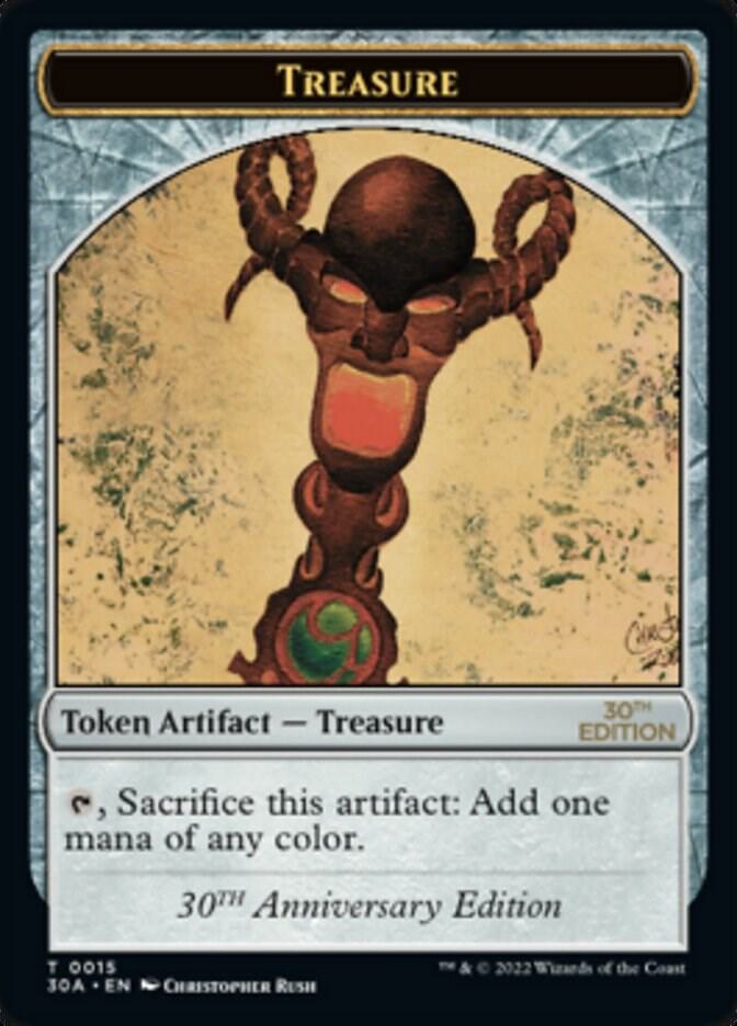 Treasure Token 15 card from 30th Anniversary Edition