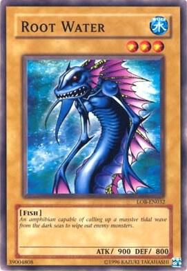 Root Water LOB-EN032 card from Legend of Blue Eyes White Dragon (Worldwide English)