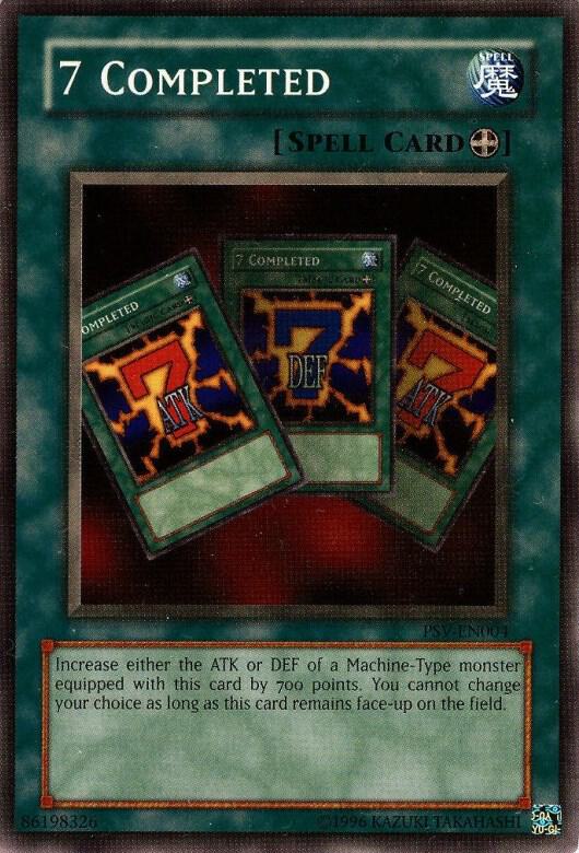 7 Completed PSV-EN004 card from Pharaoh's Servant (Worldwide English)