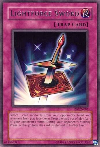 Lightforce Sword PSV-EN005 card from Pharaoh's Servant (Worldwide English)