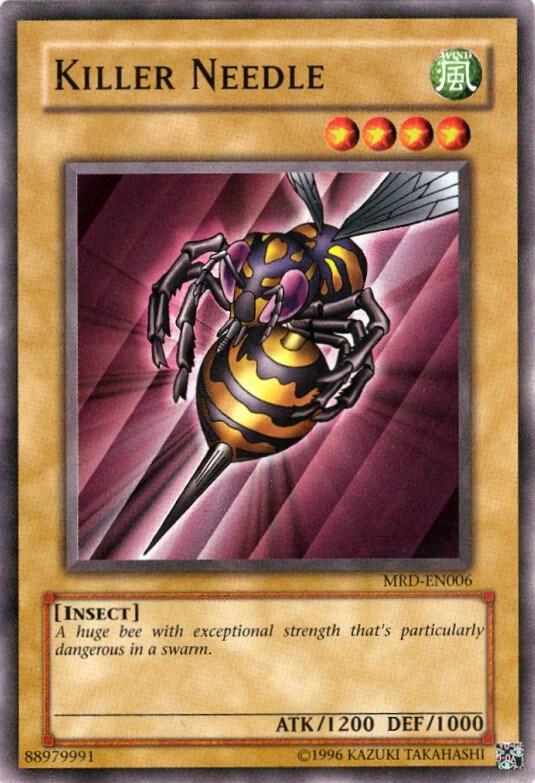 Killer Needle MRD-EN006 card from Metal Raiders (Worldwide English)
