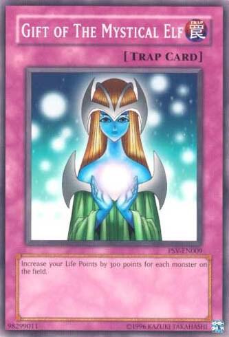 Gift of The Mystical Elf PSV-EN009 card from Pharaoh's Servant (Worldwide English)