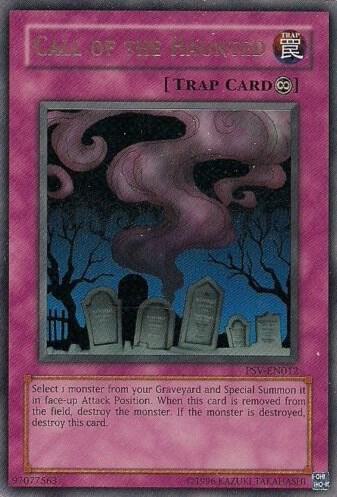 Call Of The Haunted PSV-EN012 card from Pharaoh's Servant (Worldwide English)