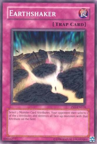 Earthshaker PSV-EN014 card from Pharaoh's Servant (Worldwide English)