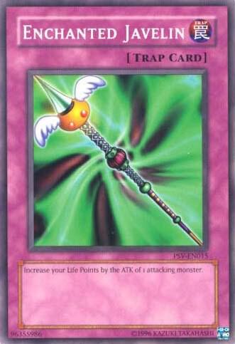 Enchanted Javelin PSV-EN015 card from Pharaoh's Servant (Worldwide English)