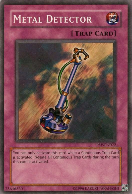 Metal Detector PSV-EN022 card from Pharaoh's Servant (Worldwide English)