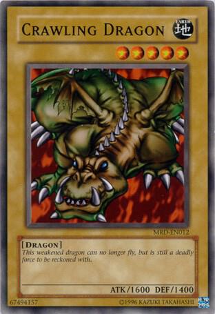 Crawling Dragon MRD-EN012 card from Metal Raiders (Worldwide English)