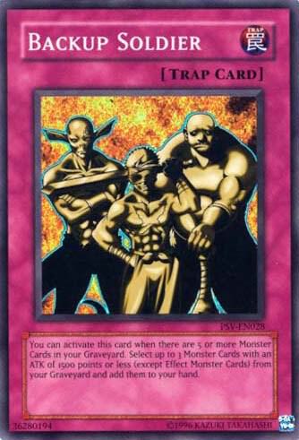Backup Soldier PSV-EN028 card from Pharaoh's Servant (Worldwide English)