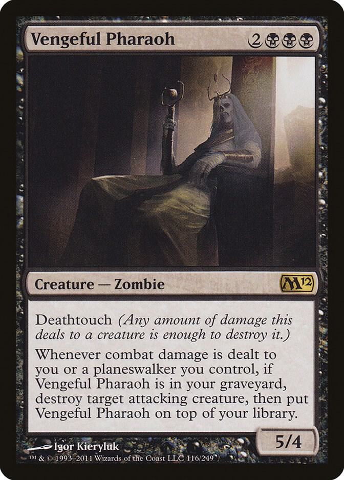 Vengeful Pharaoh 116 card from Magic 2012 (M12)