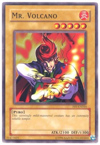 Mr. Volcano PSV-EN044 card from Pharaoh's Servant (Worldwide English)