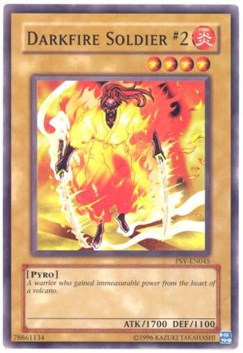 Darkfire Soldier #2 PSV-EN045 card from Pharaoh's Servant (Worldwide English)