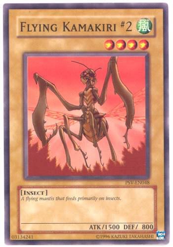 Flying Kamakiri #2 PSV-EN048 card from Pharaoh's Servant (Worldwide English)
