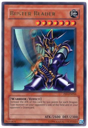Buster Blader PSV-EN050 card from Pharaoh's Servant (Worldwide English)