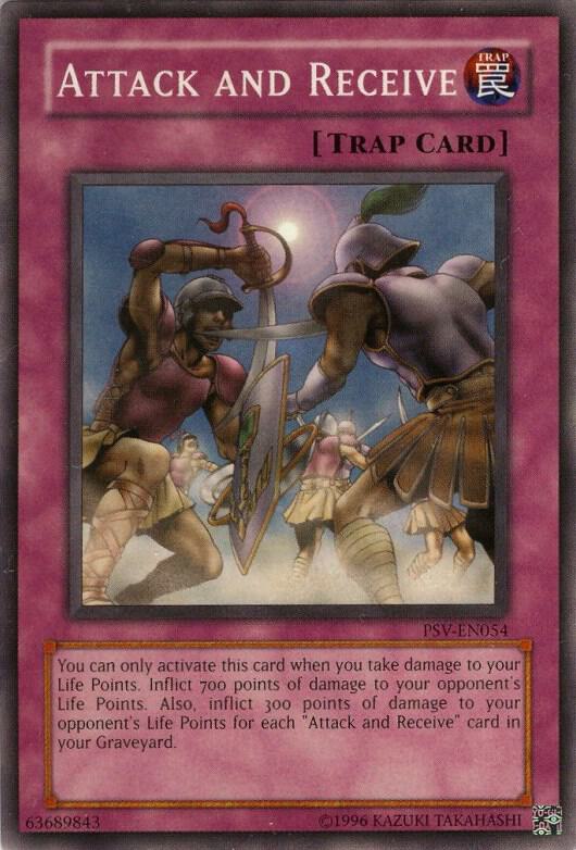 Attack and Receive PSV-EN054 card from Pharaoh's Servant (Worldwide English)