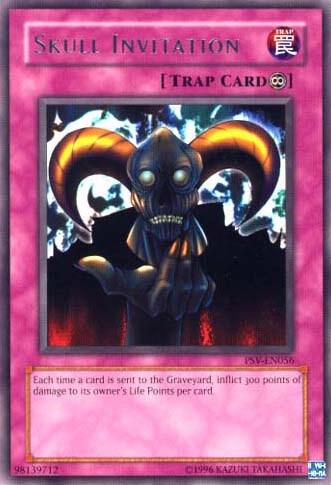 Skull Invitation PSV-EN056 card from Pharaoh's Servant (Worldwide English)