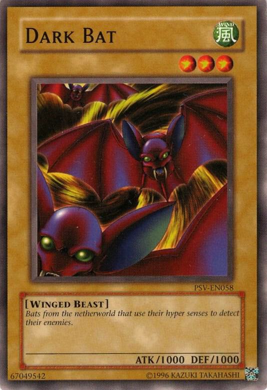 Dark Bat PSV-EN058 card from Pharaoh's Servant (Worldwide English)