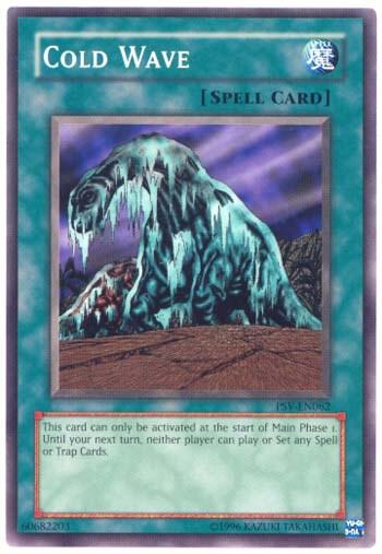 Cold Wave PSV-EN062 card from Pharaoh's Servant (Worldwide English)