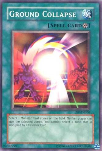 Ground Collapse PSV-EN070 card from Pharaoh's Servant (Worldwide English)