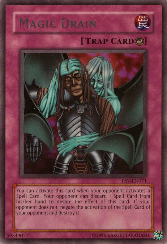 Magic Drain PSV-EN071 card from Pharaoh's Servant (Worldwide English)