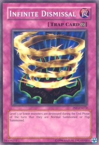 Infinite Dismissal PSV-EN072 card from Pharaoh's Servant (Worldwide English)
