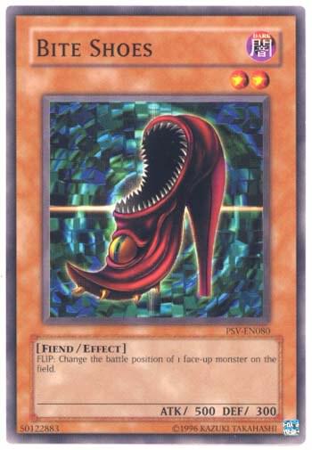 Bite Shoes PSV-EN080 card from Pharaoh's Servant (Worldwide English)