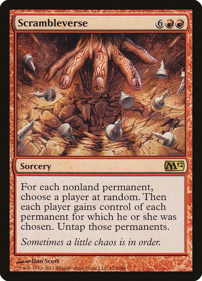 Scrambleverse 153 card from Magic 2012 (M12)