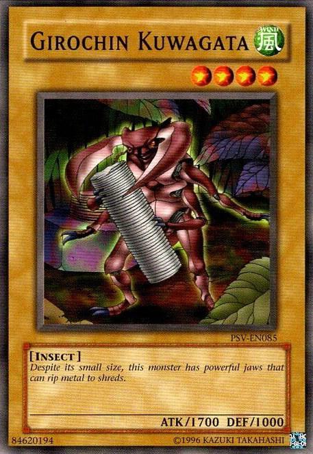 Girochin Kuwagata PSV-EN085 card from Pharaoh's Servant (Worldwide English)