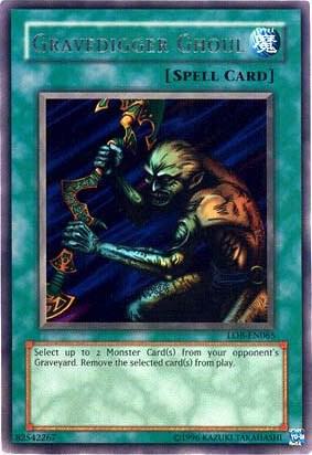 Gravedigger Ghoul LOB-EN065 card from Legend of Blue Eyes White Dragon (Worldwide English)