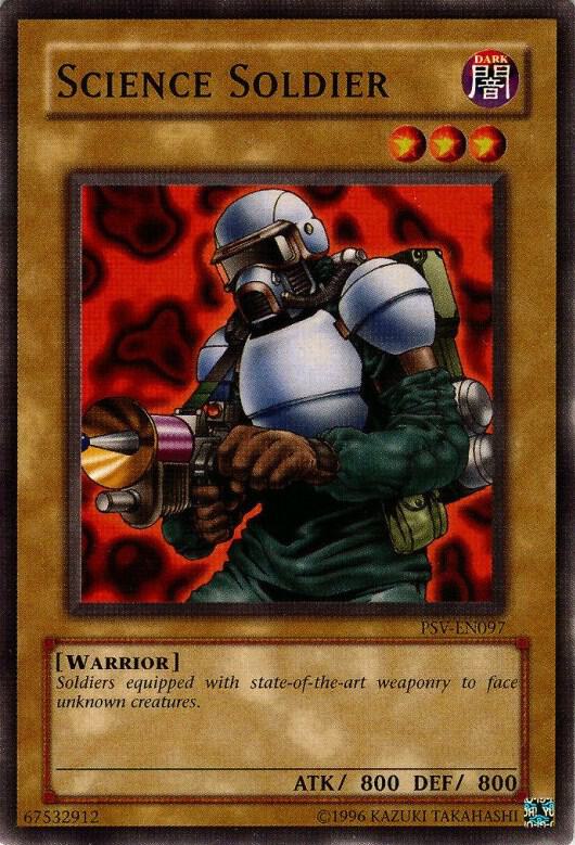 Science Soldier PSV-EN097 card from Pharaoh's Servant (Worldwide English)